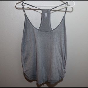Gray ombré loose tank